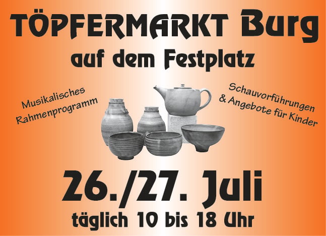 Anzeige Töpfermarkt 2014