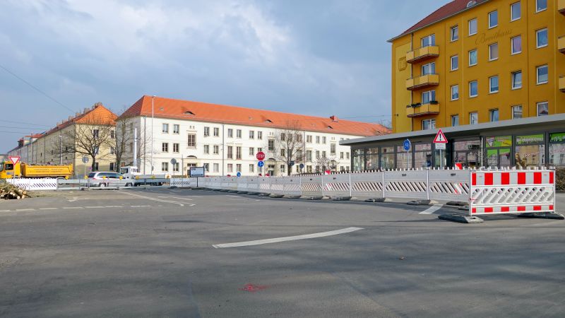 Bombenfund Baustelle Dresdener Straße 