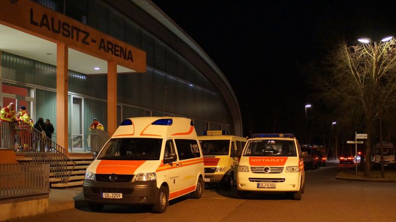 Fliegerbombe in Cottbus. Evakuierungen waren notwendig