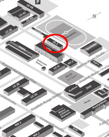 Lageplan des FabLab
