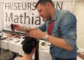 Friseurmeister Mathias P aus Cottbus bei der Hochzeitsmesse