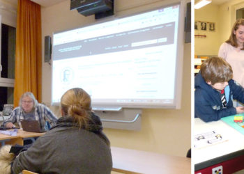 Impressionen vom Tag der offenen Tür in der Oberschule Ortrand 2 F Stadt Ortrand