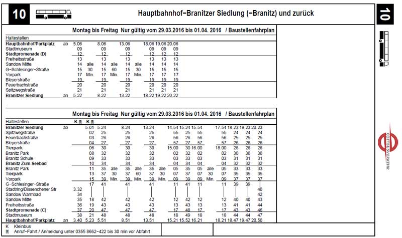 230316 PM Linie10 Fahrplan