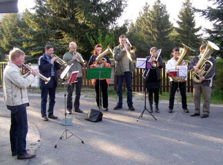 Foto: Bläserchor der Kreuzkirchengemeinde Spremberg