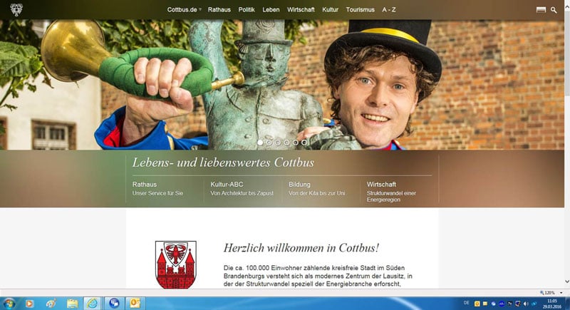 Cottbus.de Postkutscher F STadt Cottbus