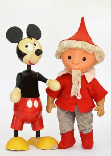 Sandmann und Micky Maus F Witschaftswundermuseum