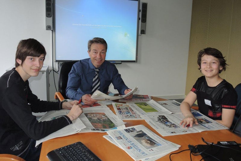 160428 Zukunftstag 2016 MBJS Pressestelle Zeitungsauswahl Richter Baasske Stutz 4