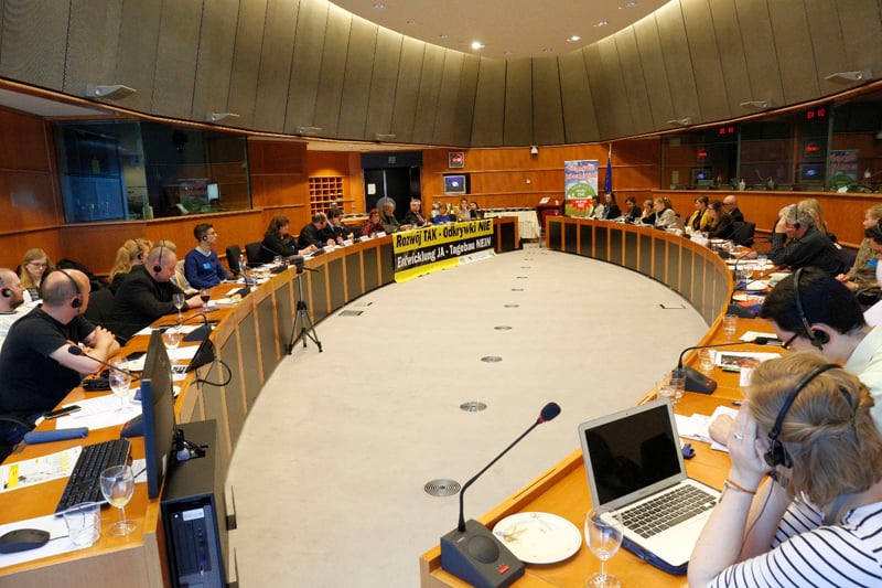 Braunkohle Debatte im EU Parlament bruessel 3182 F ideengruende