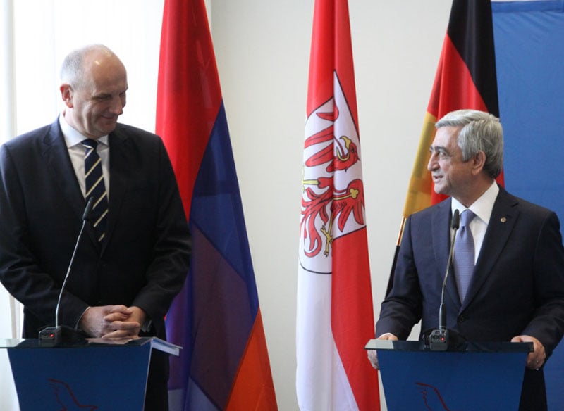 Land Brandenburg und die Republik Armenien wollen die Zusammenarbeit im Bereich Kultur verstärken 2 F MWFK BB