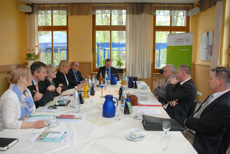 Landräte besprachen gemeinsame Vorhaben in der Kurstadt 2 F Pressestelle Kreisverwaltung LK EE