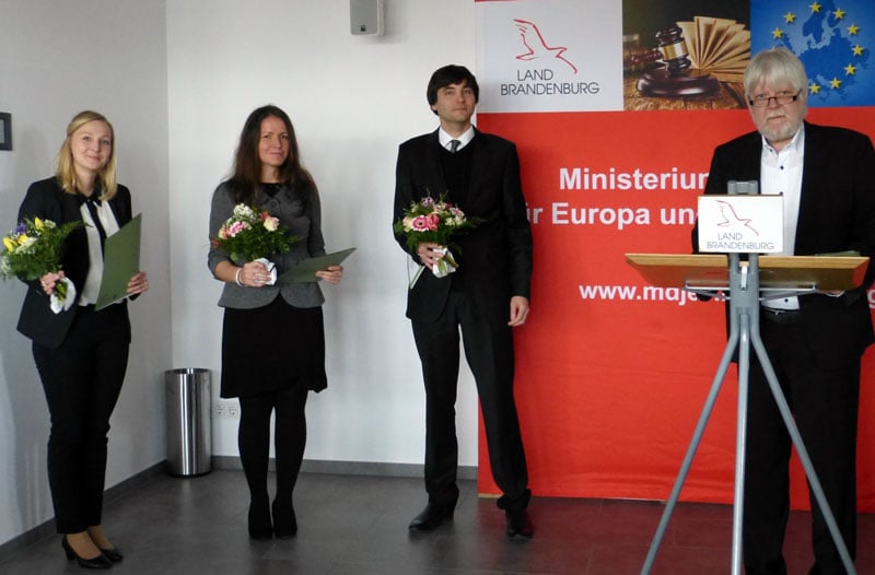 Markov begrüßt Nachwuchs für Verwaltungsgerichte 2 F MdJEV