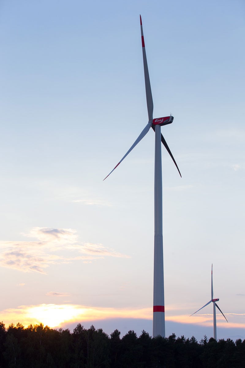 Windpark Eichow II F enviaM