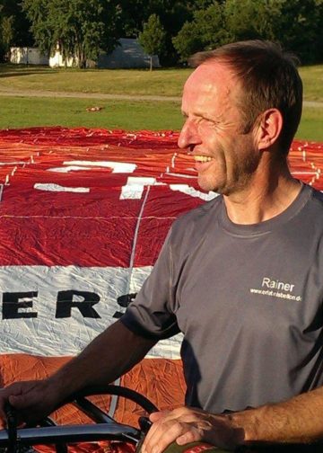 Rainer Prautsch ist am vergangenen Donnerstag zu seiner 1.000. Ballonfahrt gestartet