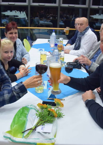 Stephanie Pohl mit Partner und Trainer Michael Gaumnitz