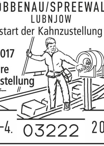 Sonderstempel zur Saisoneröffnung 120 Jahre Kahnzustellung; Quelle: Deutsche Post AG