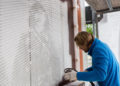 Arbeiten an der Fassade4_EnricoSchnabel_Rasterbild_Feuerwehr_Cottbus_StraussHillergaart