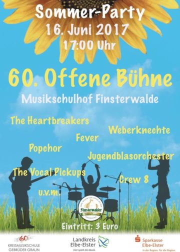 Plakat Sommer-Party 2017