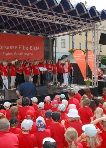 Markt Bhne Schlerchor