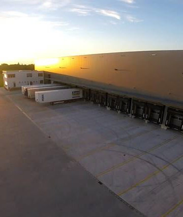 Luftaufnahme Logistik-Dienstleistungszentrum Cottbus