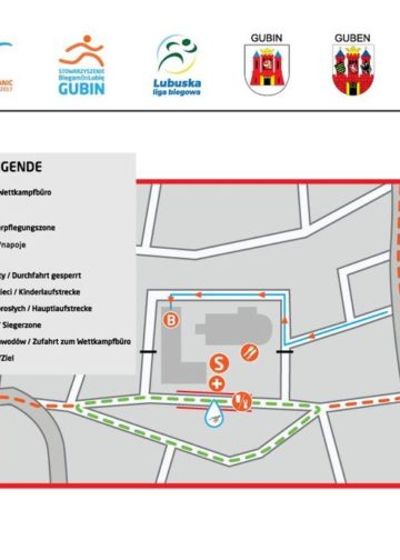 Streckeverlauf 10km - 2x5km