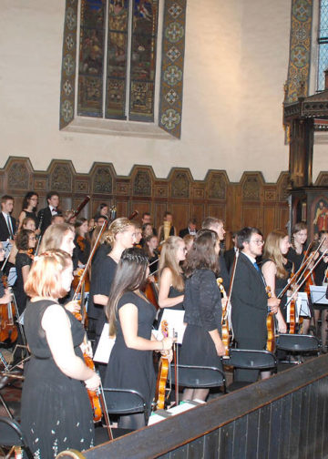 Thomas Grote und Orchester