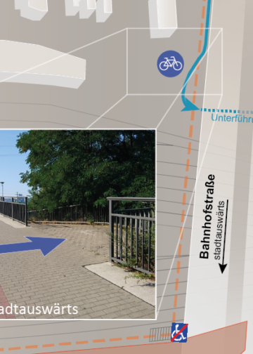 Der Umbau des Cottbuser Hauptbahnof - Änderungen für Radfahrer