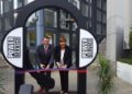 Oberbürgermeister Holger Kelch & Power Service-Chefin Ilona Weigand