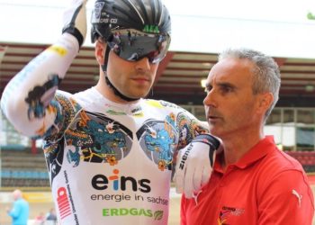 Maximilian Levy holt EM-Silber im Teamsprint