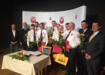 Cottbuser Feuerwehrsportler in Ehrenchronik verewigt