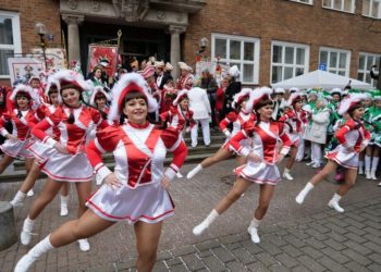 Rathaussturm in Cottbus