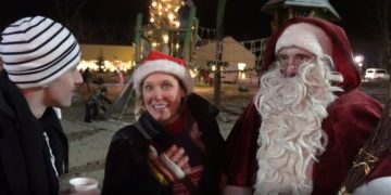 Besuch auf dem 2.Adventsmarkt bei Felicitas in Hornow