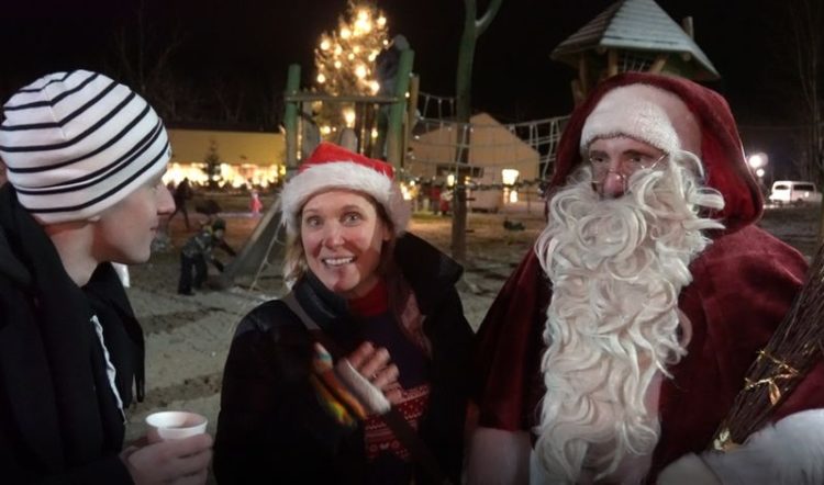 Besuch auf dem 2.Adventsmarkt bei Felicitas in Hornow