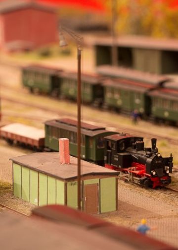 Modellbahnanlage der Spreewaldbahn Foto- Museum OSL_