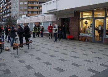 1.Adventsmeile in Cottbus-Sachsendorf