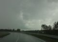 Regen und Wind