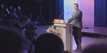 Rede des Cottbuser Oberbürgermeisters Holger Kelch beim Neujahrsempfang