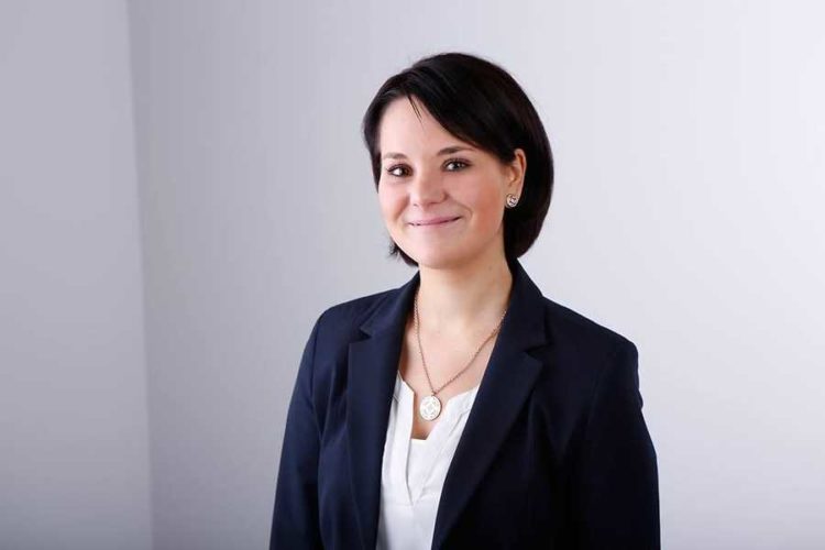Die neue Vorsitzende 2018 der Wirtschaftsjunioren Cottbus, Lisa Schweizer