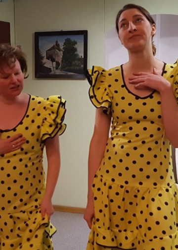 Elvira Haslinger und Tochter Isabella