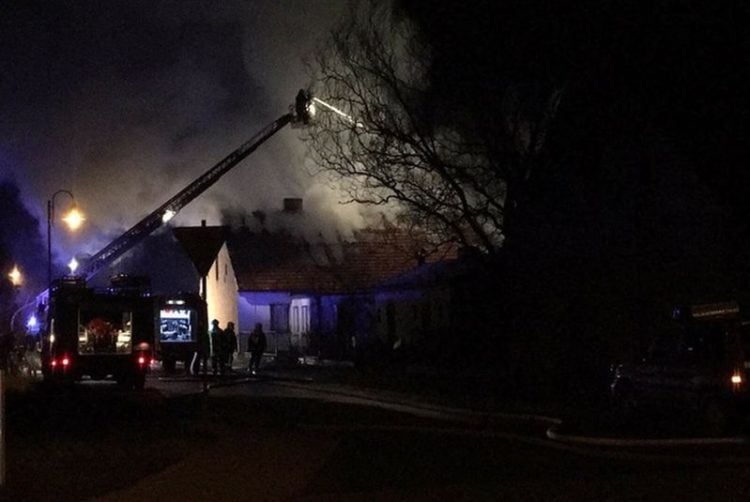 Brand in Welzow