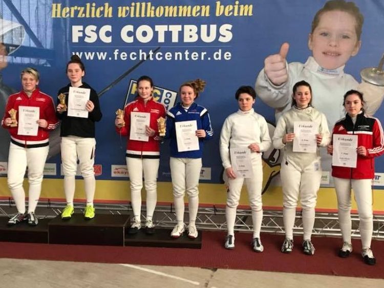 U17 Fecht-Landesmeisterschaften der Damen bleiben in Cottbus