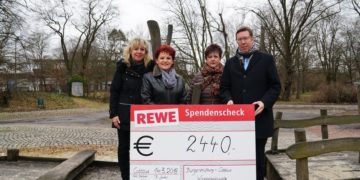 Spendenübergabe