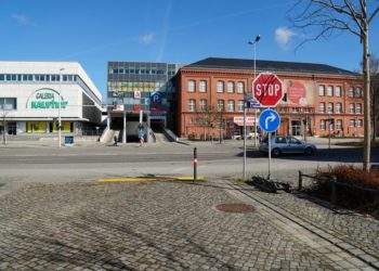 Roßstraße Blick auf Karl-Liebknecht-Straße