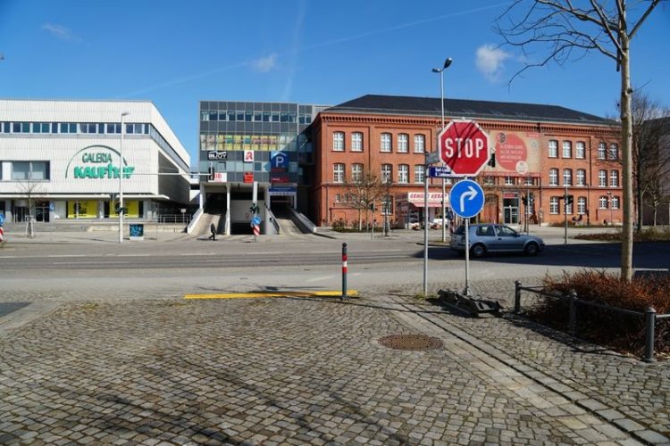 Roßstraße Blick auf Karl-Liebknecht-Straße