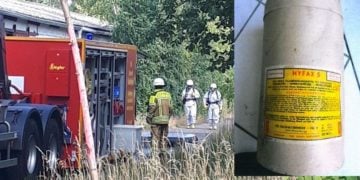 Einsatz Chemikalienfunde in Cottbus