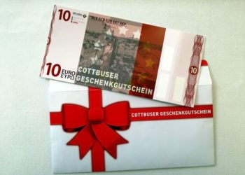 Cottbuser Geschenkgutscheine bereits in 104 Geschäften einlösbar