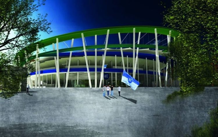 BTU-Studierende gewinnen VDI-Wettbewerb für Karlsruher Stadionentwurf