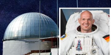 Cottbuser Planetarium udn Alexander Gerst