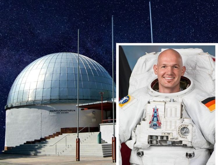 Cottbuser Planetarium udn Alexander Gerst