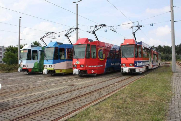 Straßenbahnen Cottbus (Langläufer) 2014