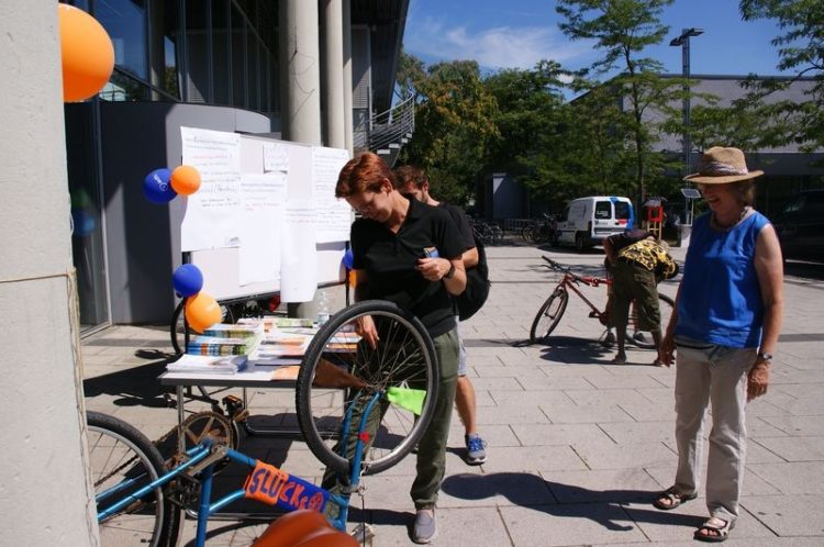 BTU Gesundheitstag Stand des allgemeinen deutschen Fahrradclubs